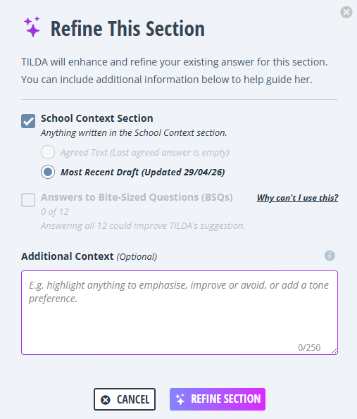Refine this section CSED.png